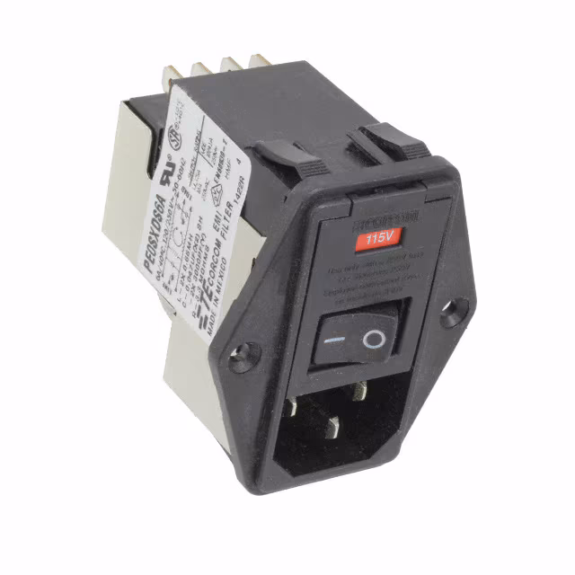 1-6609104-4 TE Connectivity Corcom Filters  Power Entry Modules (PEM)